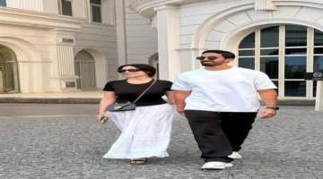 مي عز الدين وزوجها أحمد تيمور يظهران لأول مرة بعد إعلان الزواج الرسمي